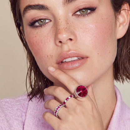 Ruby Eternity Ring by Gabriella's Jewels