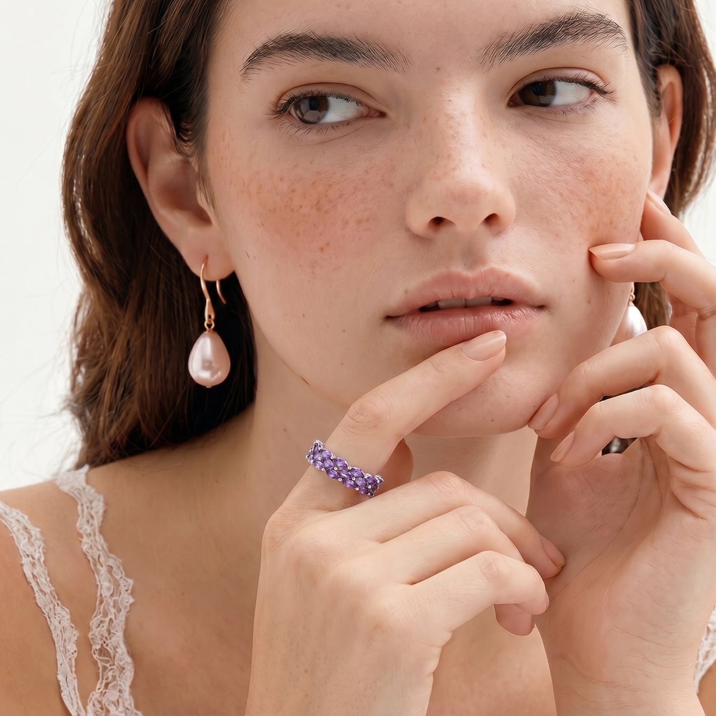 Amethyst Dreams Ring by Gabriella's Jewels