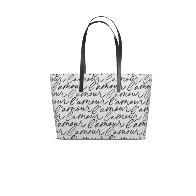 Handcrafted Genuine Leather, "L'Amour" Paris Bag