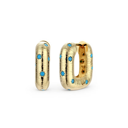 Celestial Huggie Hoops by Gabriella's Jewels