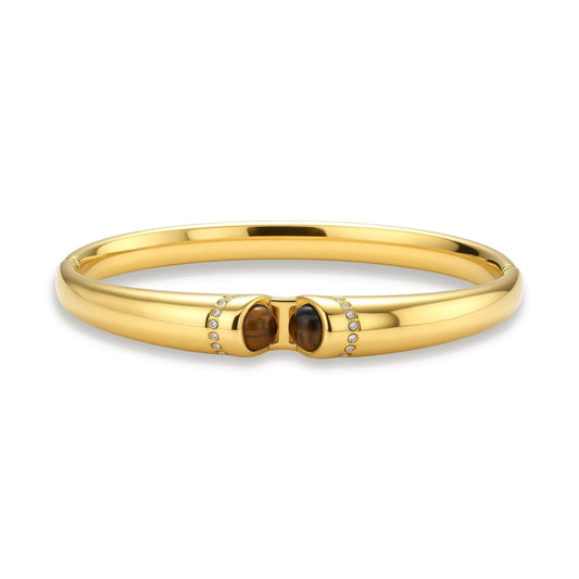 Tiger Eye Bangle by Gabriella's Jewels