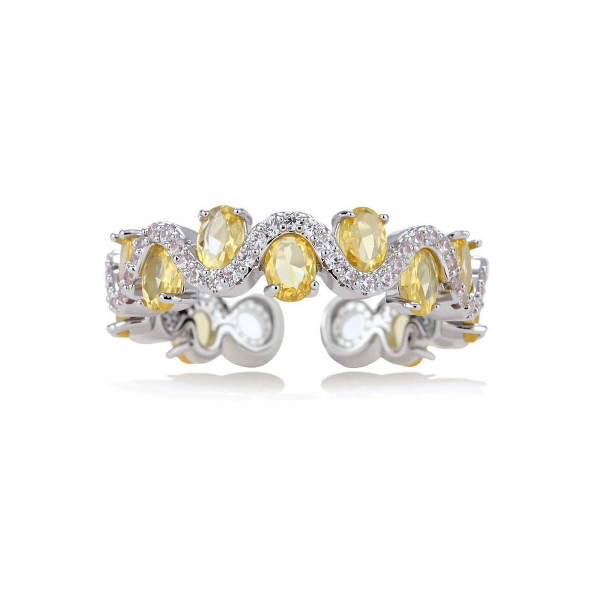 Golden Orbit Ring by Gabriella's Jewels