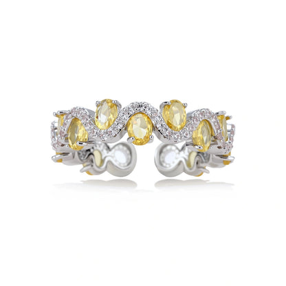 Golden Orbit Ring by Gabriella's Jewels