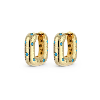 Celestial Huggie Hoops by Gabriella's Jewels