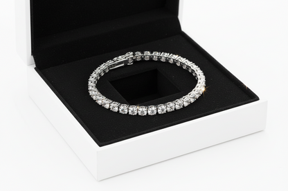 Elegant Round Stones Tennis Bracelet