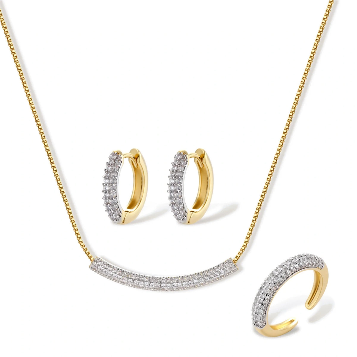 Crescent Glow Set by Gabriella's Jewels