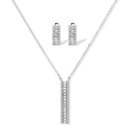 Linear Luxe Jewelry Set by Gabriella's Jewels